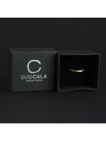 Susi Cala Jewelry Design anello in argento placcato oro